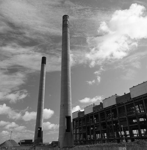 Cockenzie powerstation chimneys